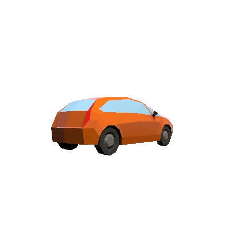 PaperCarsVans2NightOrange Variant